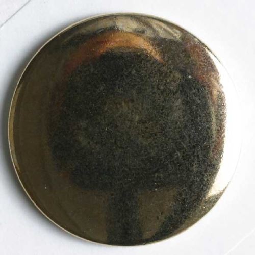 Knoflík Dill 18mm zlatý hladký 230454