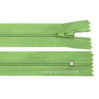 Zips špirálový 3mm nedeliteľný 35cm 237-jarná zelená