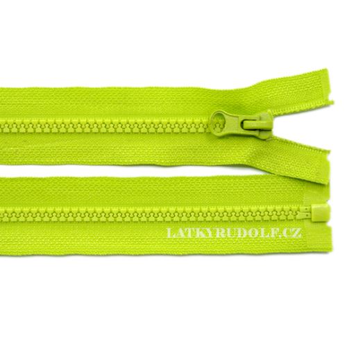 zip-kosteny-5mm delitelny- 232-svetle-zelena