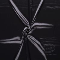 Sateen fabric stretch dark gray 161064