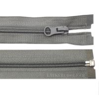 Coil zipper 5mm open end 70cm 317-graybeige