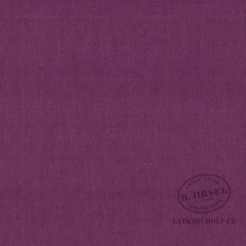 Látka Plátno fialové (prune) 145g 102029