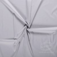 100% Cotton poplin fabric Light grey 115g 118061