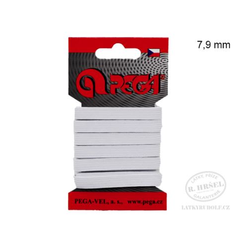 Pruženka 7,9mm karta 5m, režná