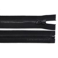 Zips kostený 5mm deliteľný 35cm 332-čierna
