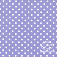 Látka Puntík 7mm na levandulové 103248 popelín