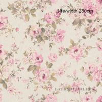 Decorative fabric Big roses width 280cm 211233