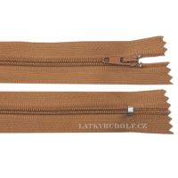Zamek spiralny 3mm nierozdzielczy 55cm 270K-cynamonowa