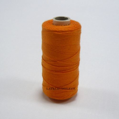 Nit Unipoly jeans polyesterová 200m 224-oranžová