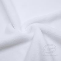 Fabric Fleece antipilling uni white 150002