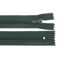 Zamek spiralny 3mm nierozdzielczy 18cm 264K-ciemna zielona