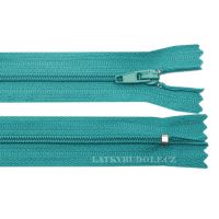 Zamek spiralny 3mm nierozdzielczy 60cm 198K-zielonoturkusowa