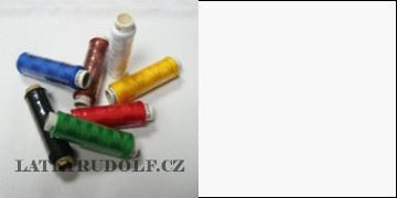 Nit Unipoly polyesterová 100m 010-krémově bílá