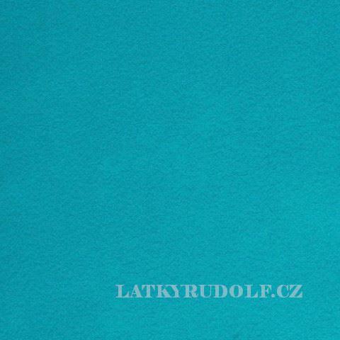 Plsť (filc) v metráži tl.1,5mm tyrkysová 180003