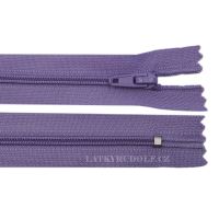 Zamek spiralny 3mm nierozdzielczy 35cm 166-lawenda
