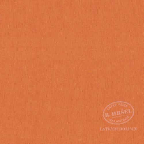 Látka Plátno oranžové 145g 102014