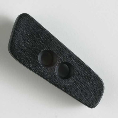 Knoflík Dill 50mm podlouhlý černý 370255