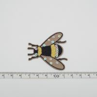 Aplikacja samoprzylepna i do prasowania Pszczoła 5cm