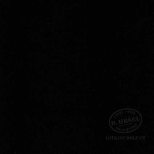 Látka Plátno černé 135g 101069
