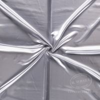 Sateen fabric silver 160070