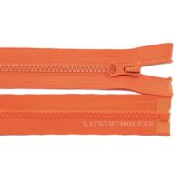 Zamek kostkowy 5mm rozdzielczy 55cm 157-pomarańczowy