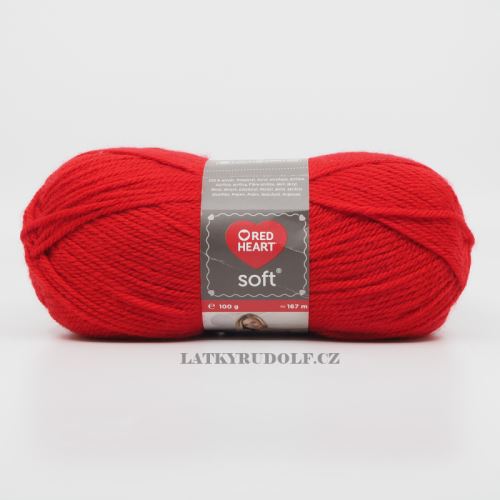 Příze Soft 09925-really red