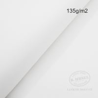 100% cotton fabric uni White 135g 101050