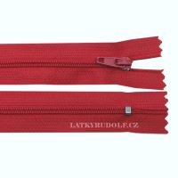 Zamek spiralny 3mm nierozdzielczy 35cm 145K-czerwony