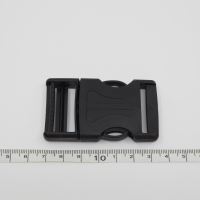 Klamra plastikowa kwadrat 30mm czarny